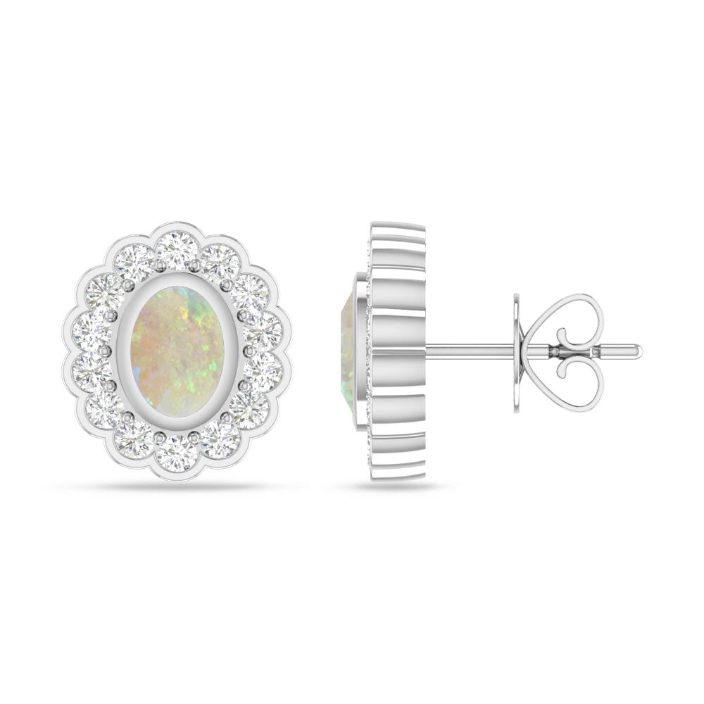 White Gold - Opal